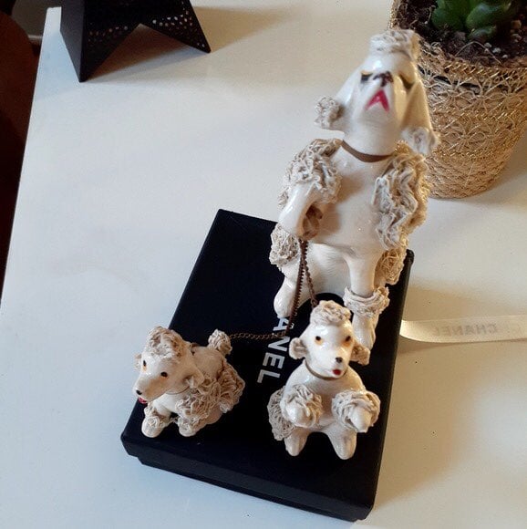 1950s Spaghetti & Porcelain Poodles