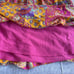 Lauren Ralph Lauren Skirt Womens Small Tiered Lined Paisley Colorful Boho Cotton