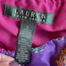 Lauren Ralph Lauren Skirt Womens Small Tiered Lined Paisley Colorful Boho Cotton