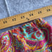Lauren Ralph Lauren Skirt Womens Small Tiered Lined Paisley Colorful Boho Cotton