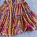 Lauren Ralph Lauren Skirt Womens Small Tiered Lined Paisley Colorful Boho Cotton