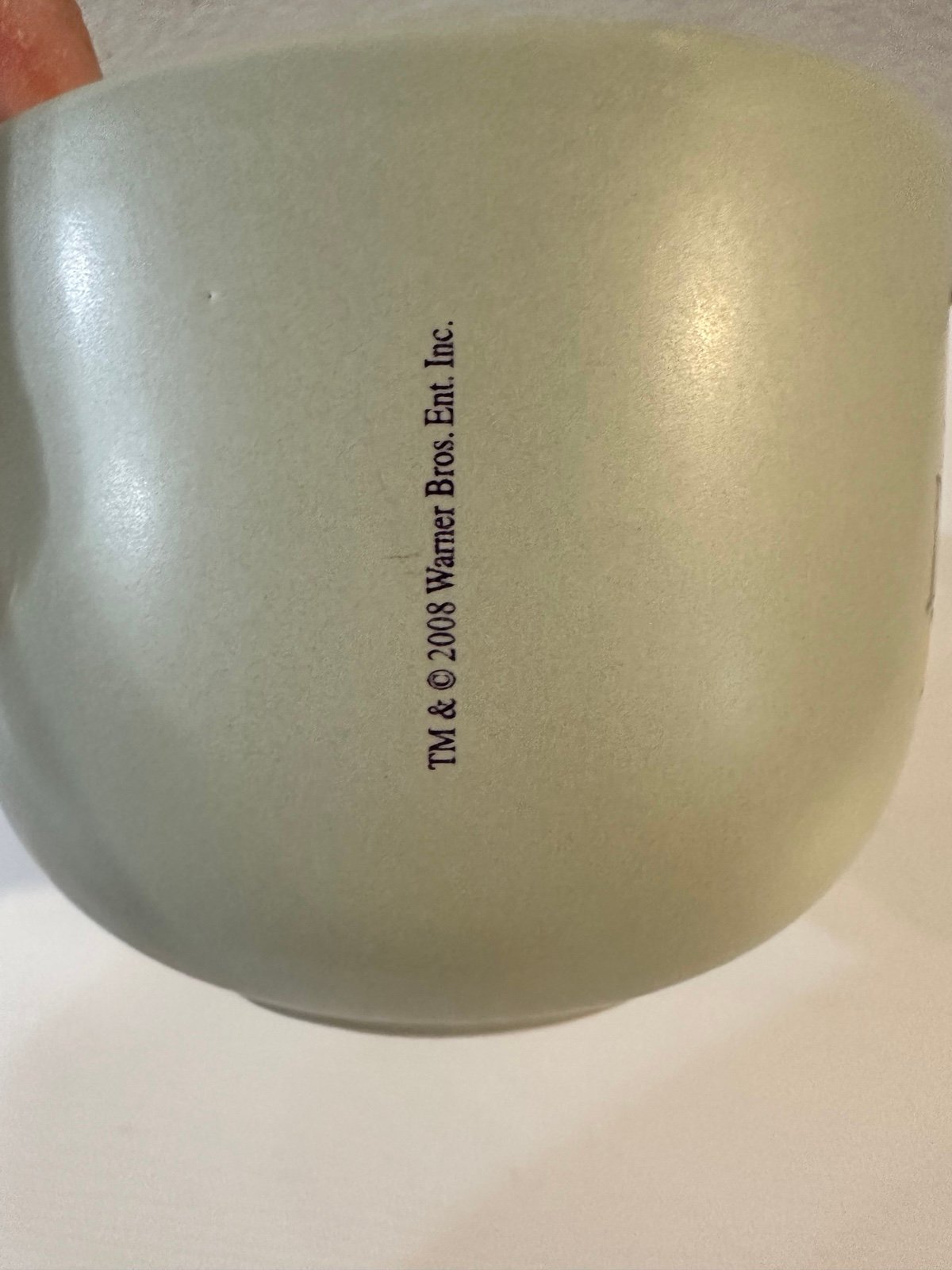 Dragonfly Inn Gilmore Girls Large Ceramic Light Green Coffee Mug/Cup - 20oz - detail