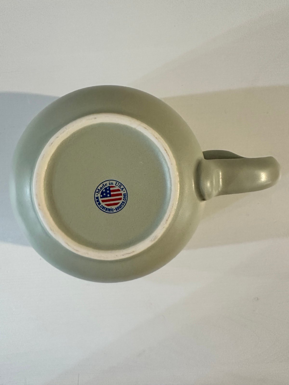 Dragonfly Inn Gilmore Girls Large Ceramic Light Green Coffee Mug/Cup - 20oz - detail