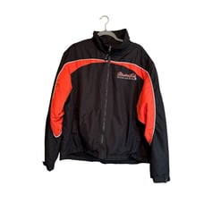 Matco Tools Jacket Mens L Good As Gold Full Zip Black Windbreaker Fleece Lined