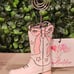 Pink Coquette Bow Cowgirl Boot Card Holders set of 2