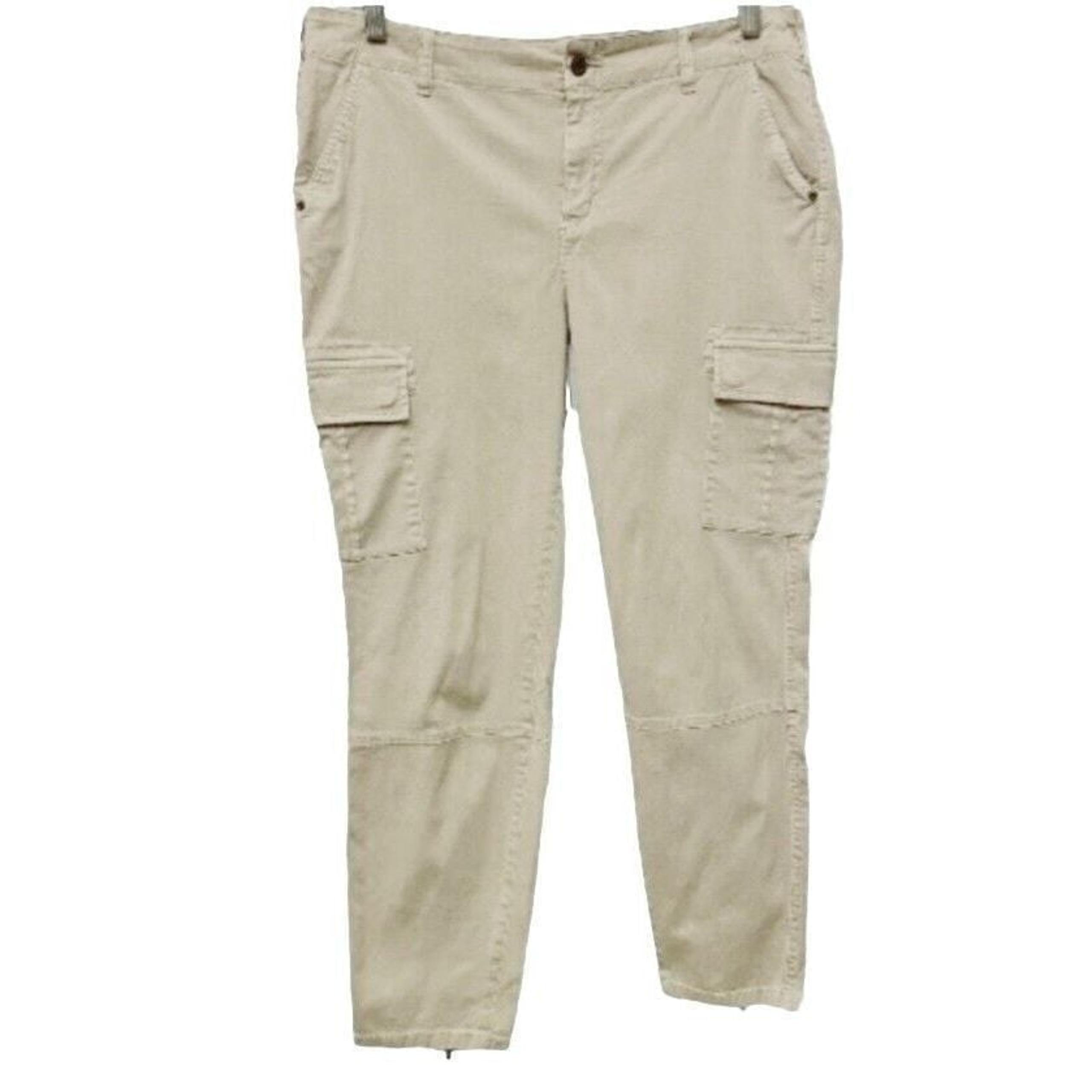 Orvis women's size 12 32x26 Cargo ankle zip Pants utility Hiking Fishing Camping