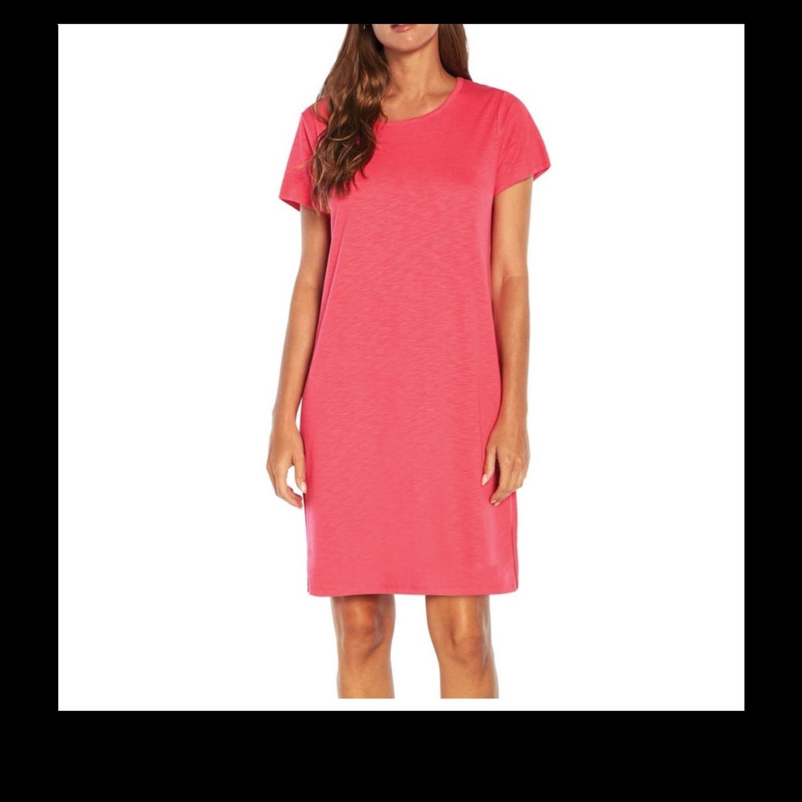 Gap T-shirt dress pink size medium NWT