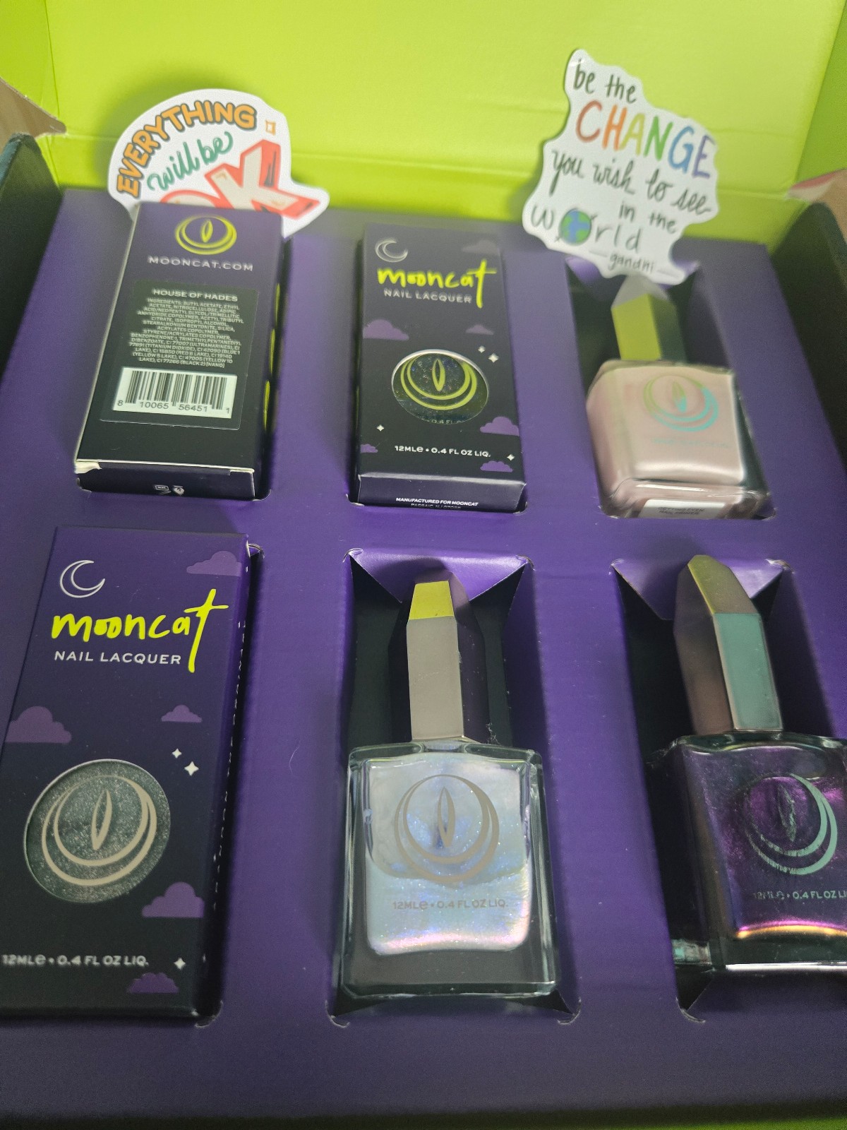 Mooncat 6 bottles