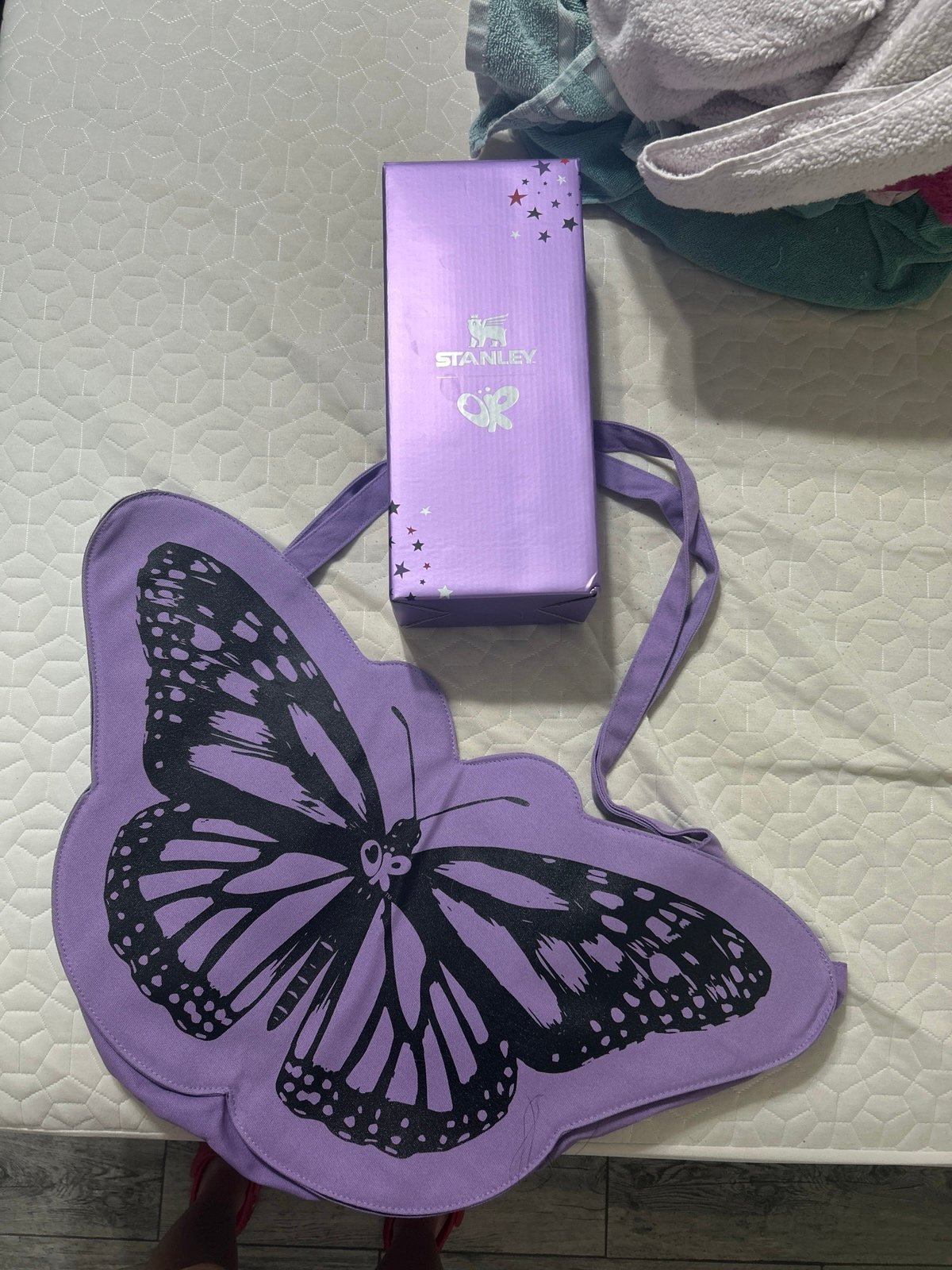 Olivia Rodrigo Stanley & GUTS Butterfly Tote