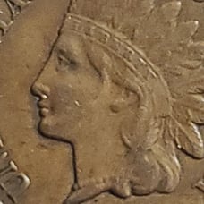 1908 Indian Head cent #135