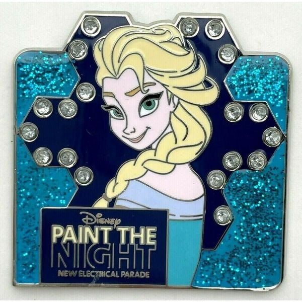 DLR Paint the Night ELSA Reveal/Conceal Mystery Pin 2015 Disney Frozen DLR Paint the Night ELSA Reveal/Conceal Mystery Pin 2015 Disney Frozen
