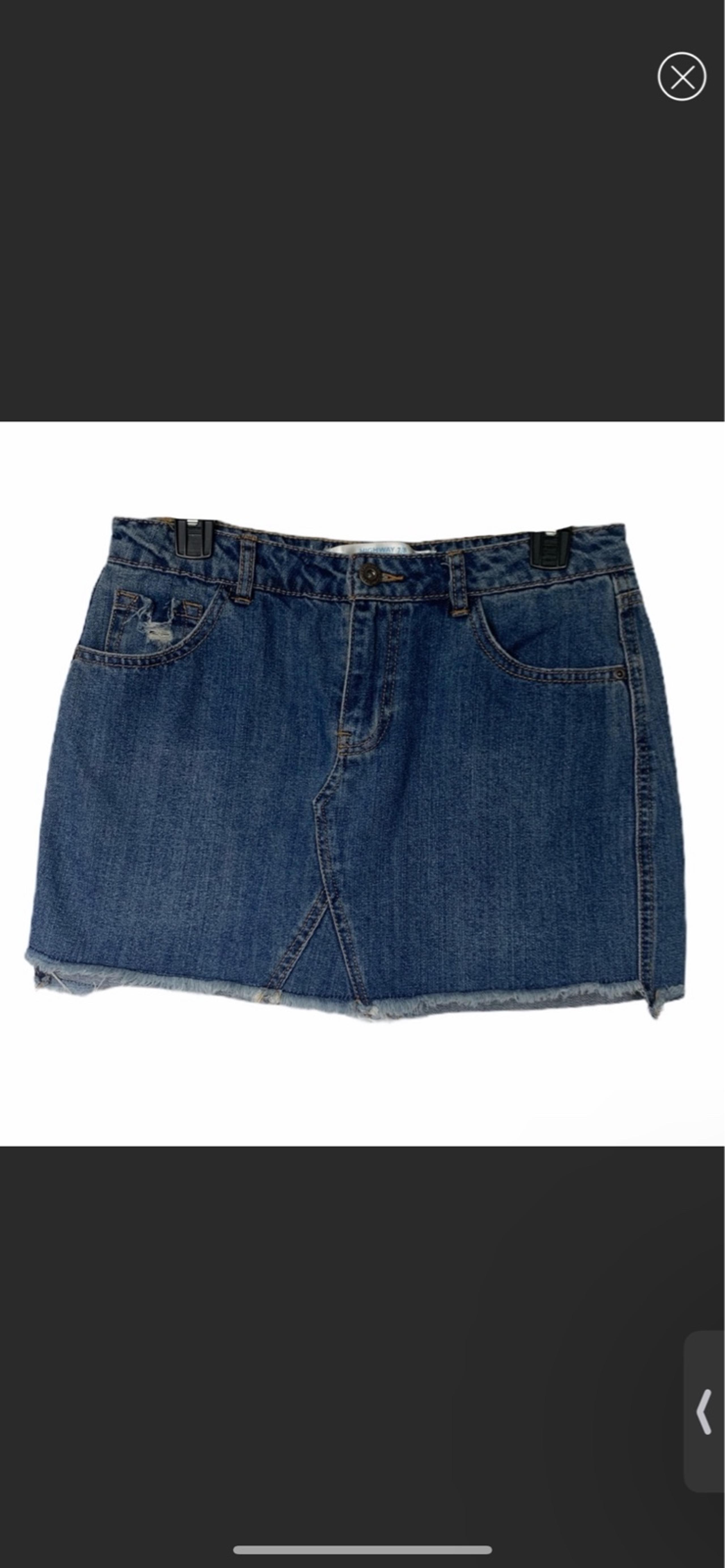 ❗️Highway Denim Skirt