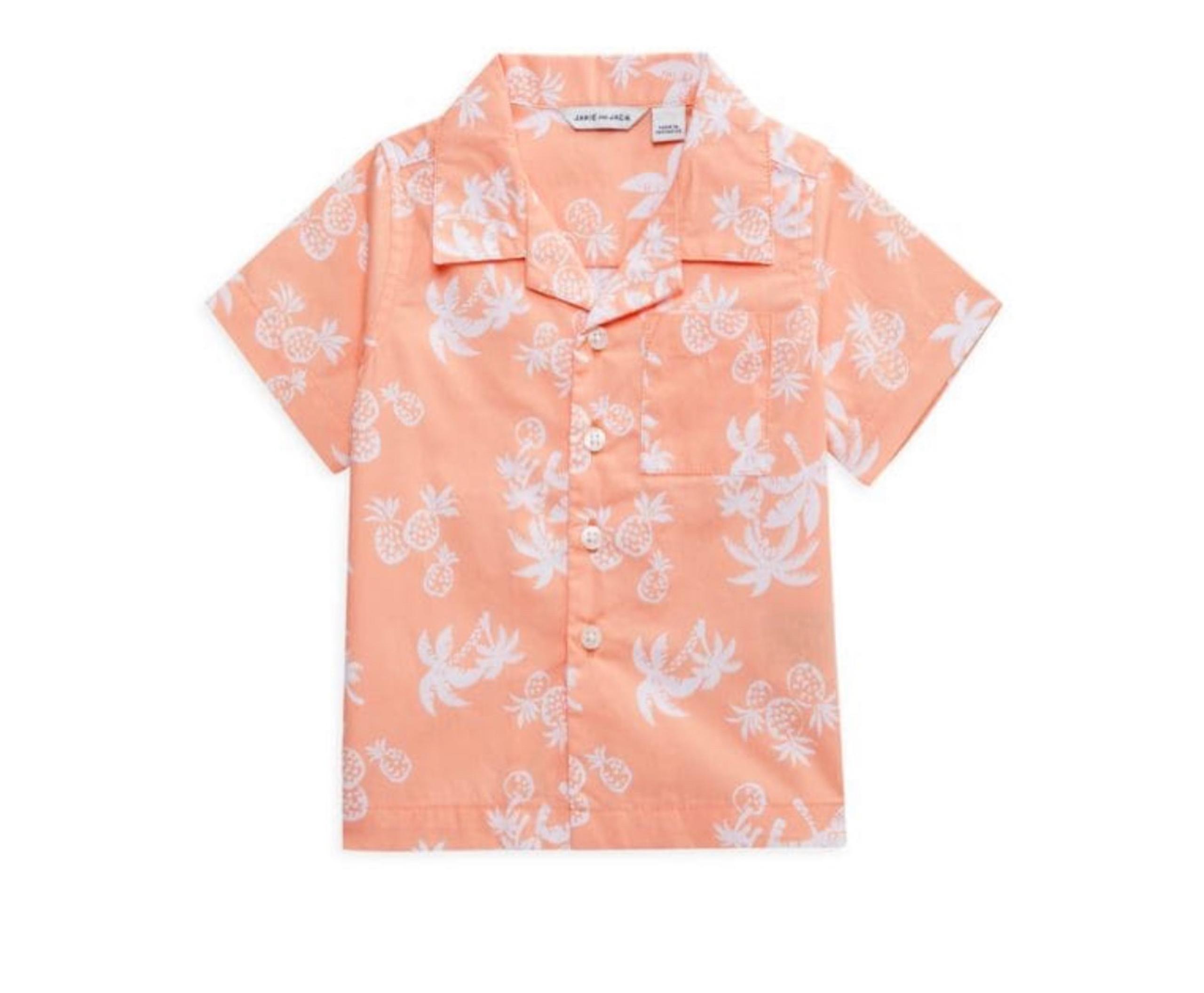 boys summer shirt - Janie and Jack