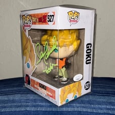 Goku Signed Funko Pop 527 JSA COA