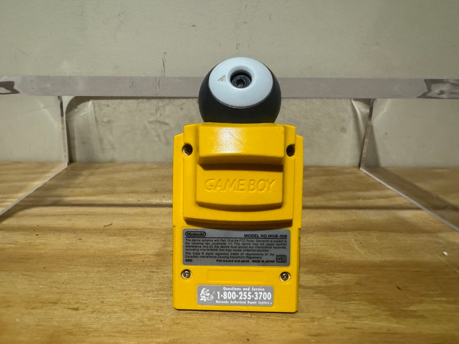 Nintendo Game Boy Original Yellow Camera MGB-006 Authentic Tested & Working
