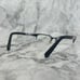 Kate Spade Valary 0W93 Eyeglasses Black Purple White Cat Eye Frames 49-16-135