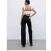 Zara ripped black wide leg ( size 10)
