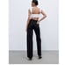 Zara ripped black wide leg ( size 10)