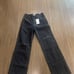 Zara ripped black wide leg ( size 10)