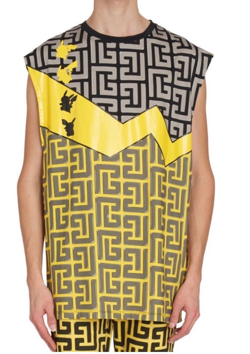 Balmain X Pokémon Oversized Tank Top  XXL