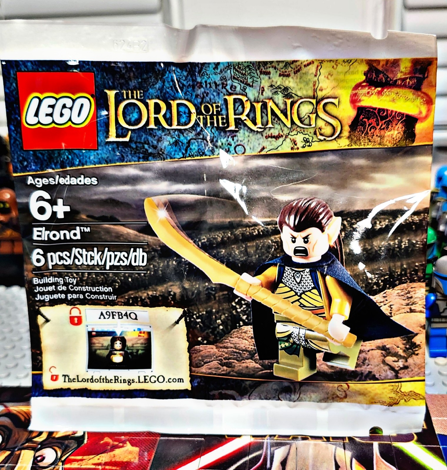 Lego lord of the rings Elrond poly bag