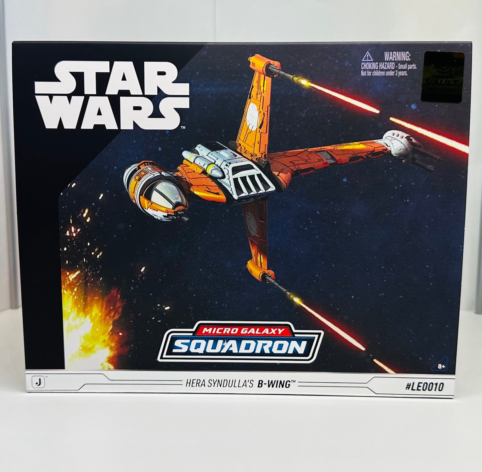 Star Wars Micro Galaxy Squadron Jazwares Vault Hera Syndulla’s B-Wing 1/3000