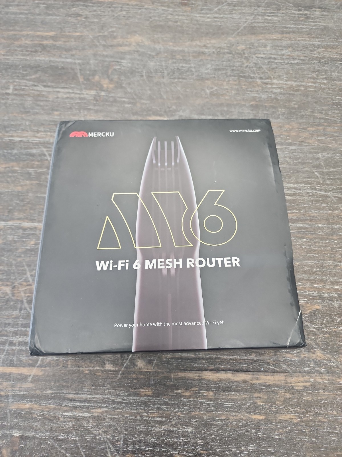 Mercku M6 Wi-Fi 6 Router for Wireless Internet Mesh Wi-Fi System