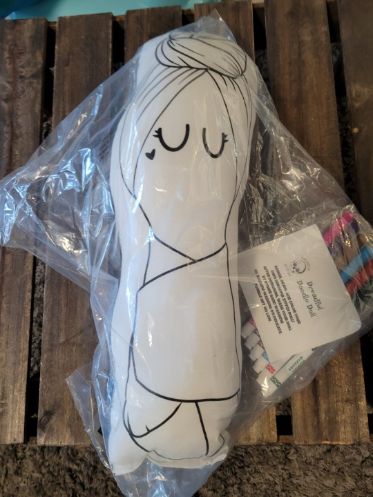 Dreadful Doodle Doll-Swaddle Baby