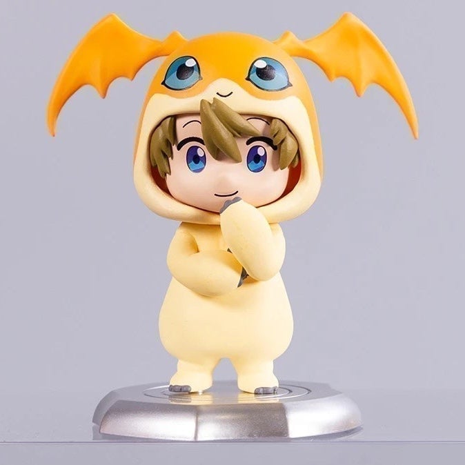Bandai Chibi Patamon Takeru TK Takaishi Digimon collectible figure ornament toy