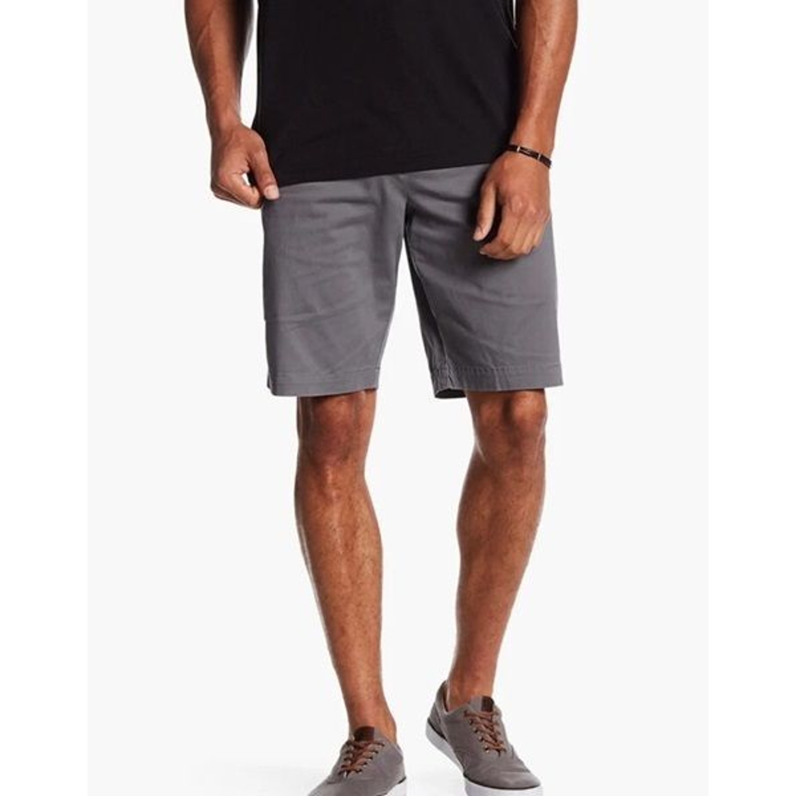 NWT TOMMY BAHAMA Men's Top Sail Cotton Blend Shorts Grey Size 42