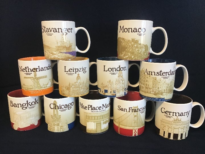 Starbucks Icon Mugs Lot