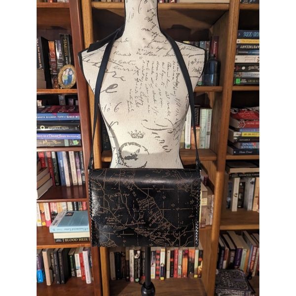 Patricia Nash crossbody leather map nwot bags