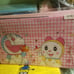 Character Sit Storage Box Doraemon and Dorami-chan Square Stool M Toy Box