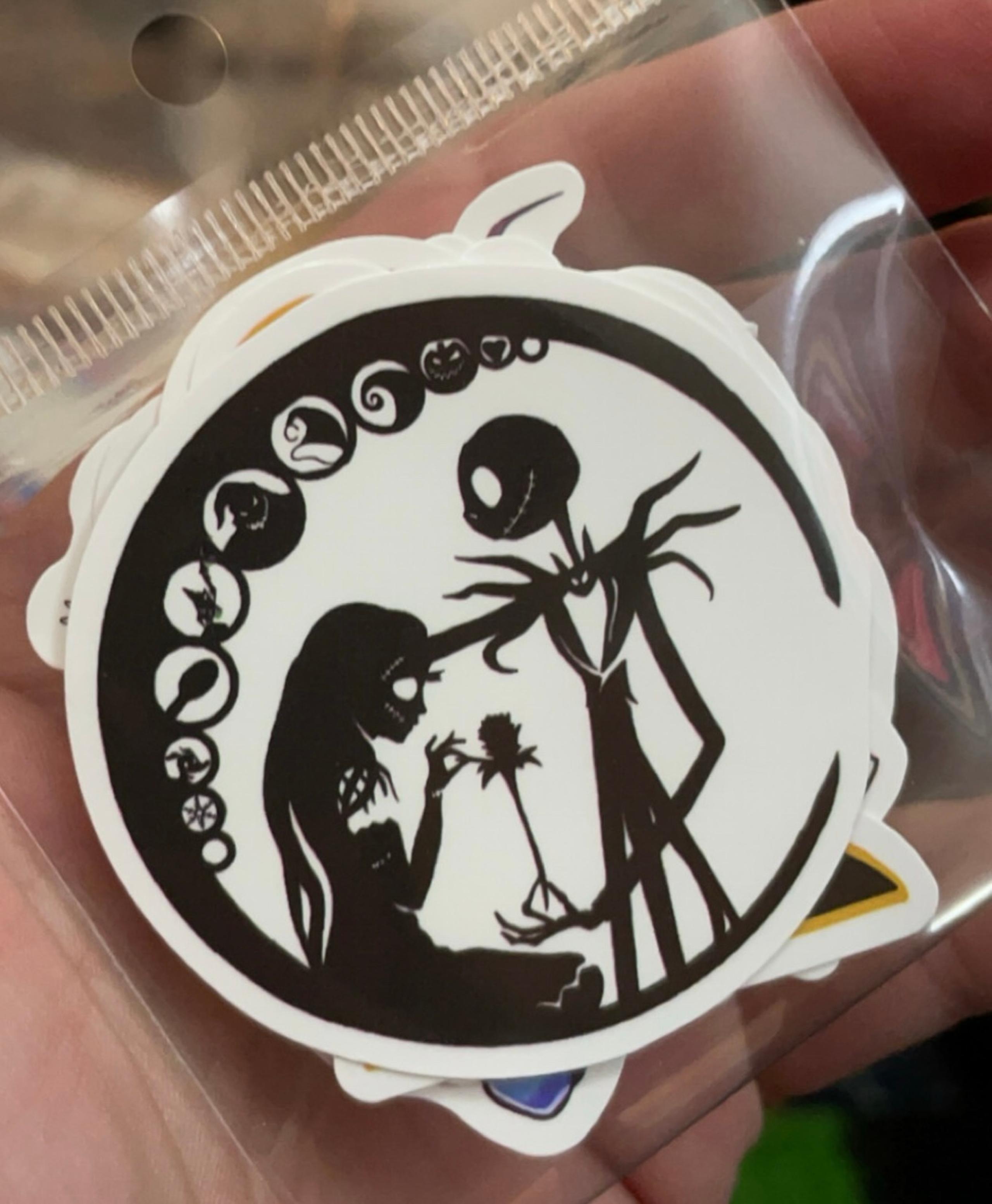 7 PC Nightmare Before Christmas Stickers