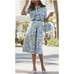 ASHRO SILKY BROCADE SLEEVELESS EASTER DRESS WITH BOLERO JACKET SPRING SUIT 16W