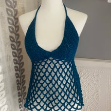 Handmade crochet knit top