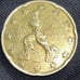 Rare 2002 20 cent euro Italy M.A.C. coin perfect condition