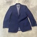 Ibiza Sport Coat Blazer Mens 40R Sorrento Cotton Blue Single Breasted Jacket