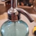 VINTAGE PROMPT BEER DIST. CO. N.C. COLBALT BLUE SPARKLING WATER SELTZER BOTTLE