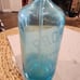 VINTAGE PROMPT BEER DIST. CO. N.C. COLBALT BLUE SPARKLING WATER SELTZER BOTTLE
