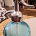 VINTAGE PROMPT BEER DIST. CO. N.C. COLBALT BLUE SPARKLING WATER SELTZER BOTTLE