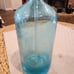 VINTAGE PROMPT BEER DIST. CO. N.C. COLBALT BLUE SPARKLING WATER SELTZER BOTTLE