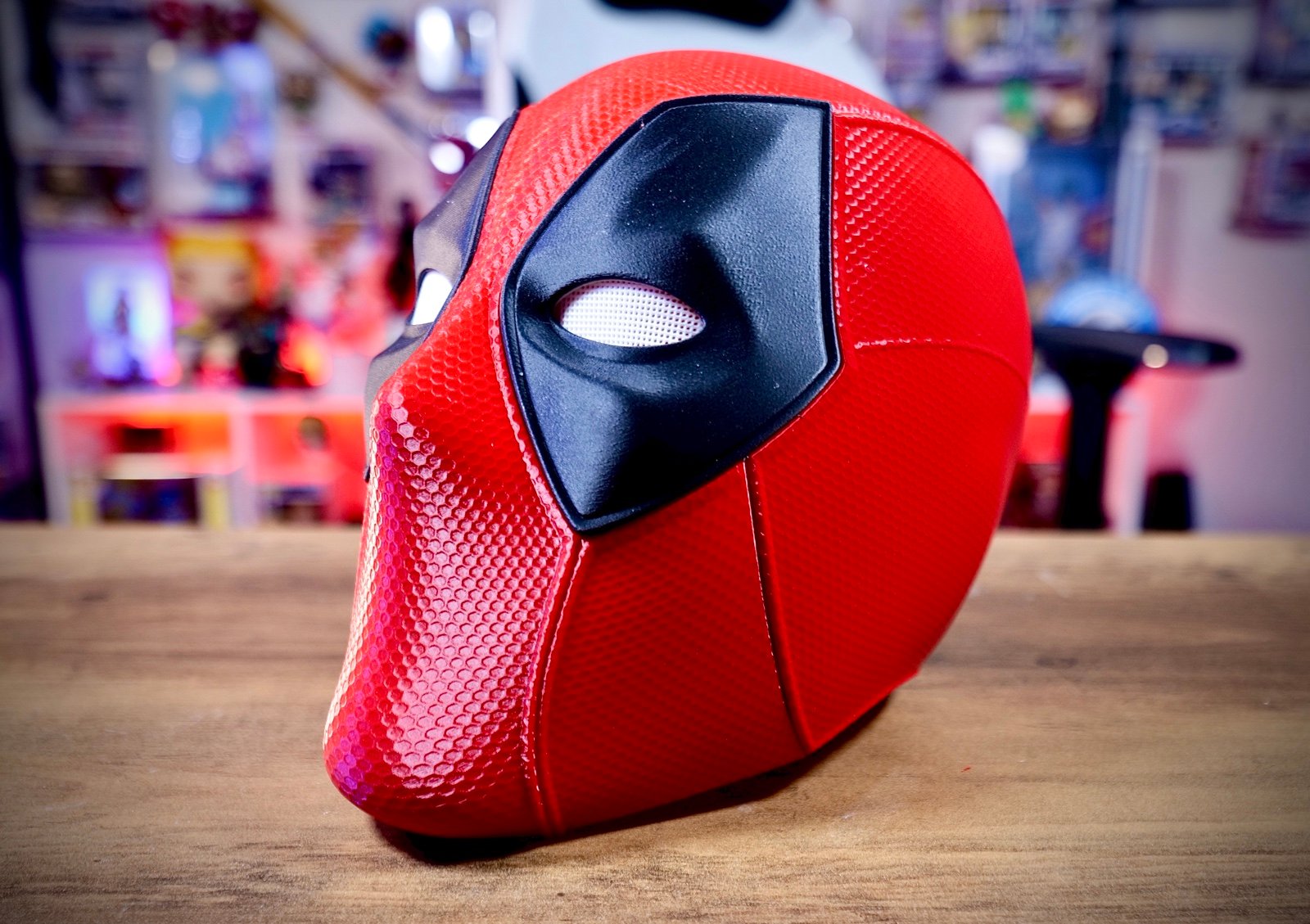 Custom Deadpool Helmet
