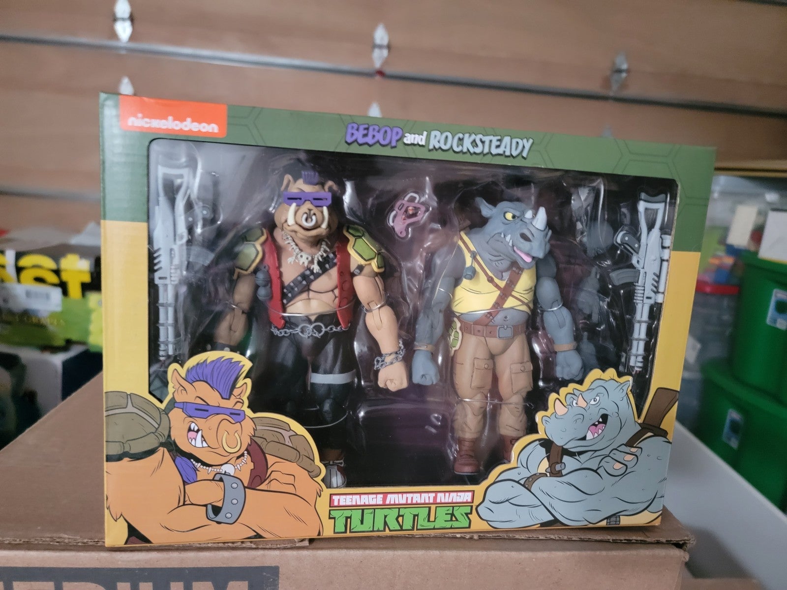 NECA Teenage Mutant Ninja Turtles Tmnt Target Bebop Rocksteady