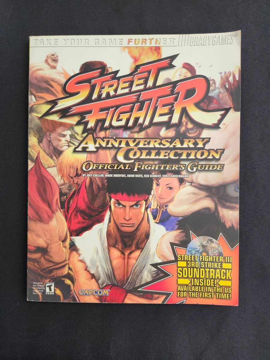 Street Fighter Anniversary Collection official fighting guide