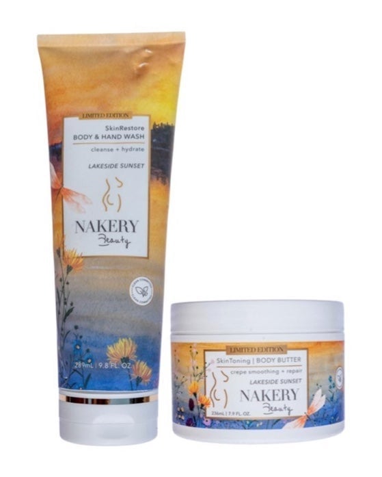 Nakery Beauty Lakeside Sunset 2-piece Body Butter Body & Hand Wash