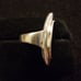 Vintage Sterling Silver Black Onyx Long Elongated Women's Ladies Ring Lot