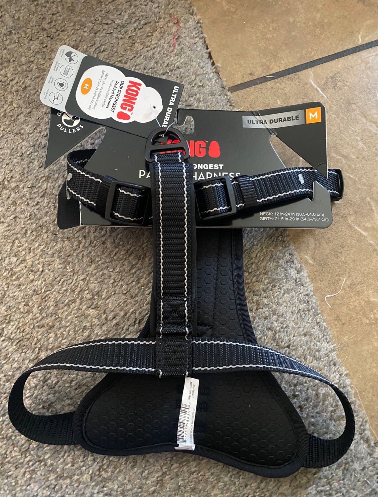 Kong dog harness
