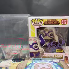 Mount Lady - My Hero Academia funko 612 signed by Jamie Marchi