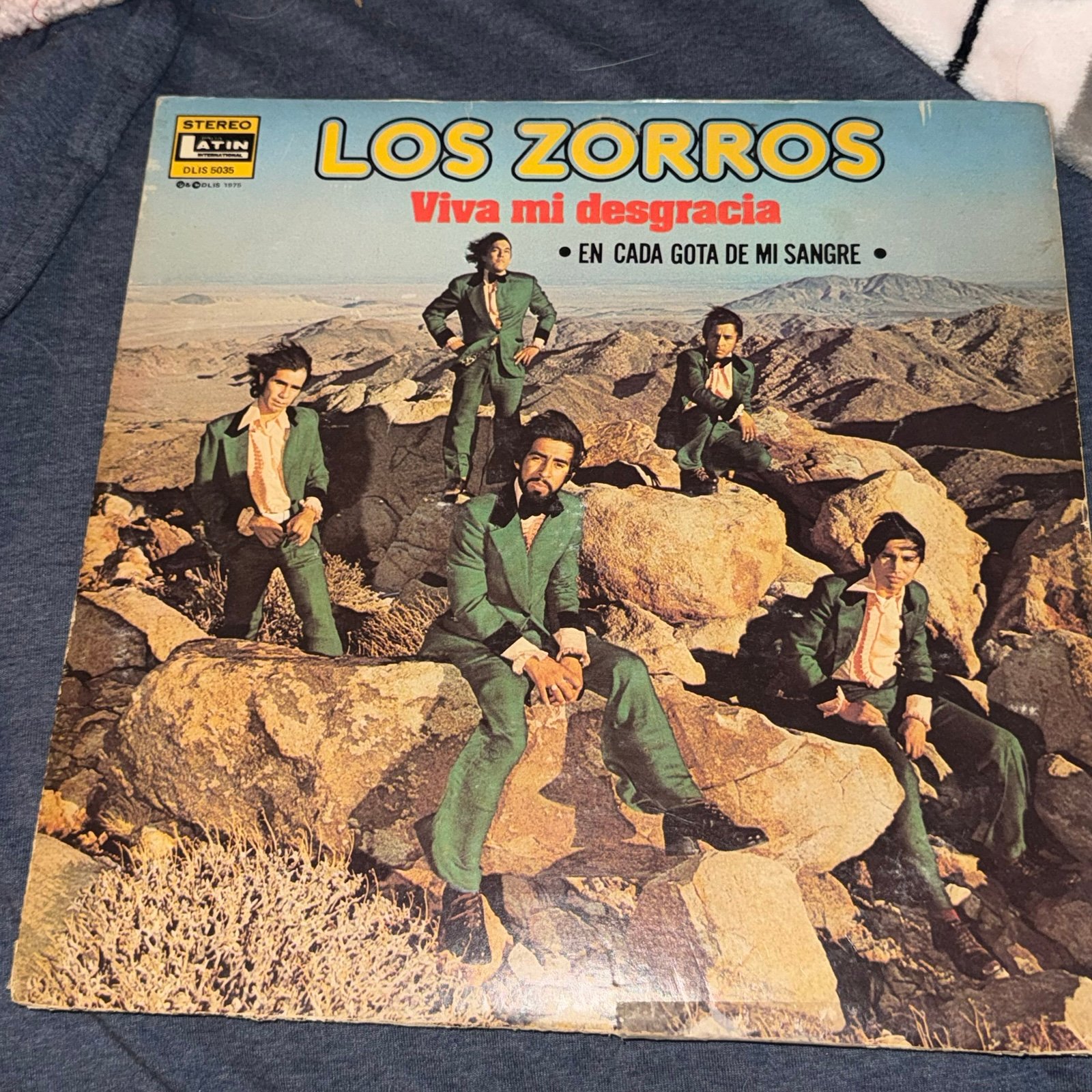 LOS ZORROS VIVA MI DESGRACIA VINYL LP